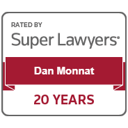 Super Lawyers – Dan Monnat – 20 Years